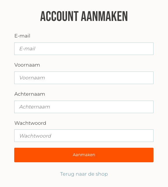 Stap 1: Meld je aan