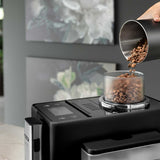 De'Longhi Rivelia koffiemachine Onyx Black - bonenreservoir