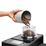 De'Longhi Rivelia koffiemachine Onyx Black - bonenreservoir