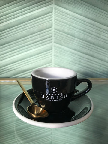 Mister Barish espresso set by loveramics