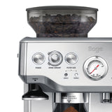 Sage Barista Express halfautomaat koffiemachine bonenreservoir RVS