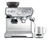 Sage Barista Express halfautomaat koffiemachine melkkan RVS