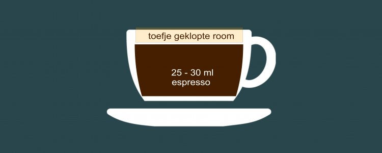 Espresso con panna: espresso met slagroom maken