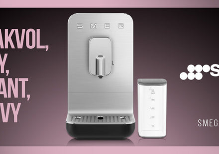 Smeg BCC13: instellen, melksysteem reinigen en de juiste bonen
