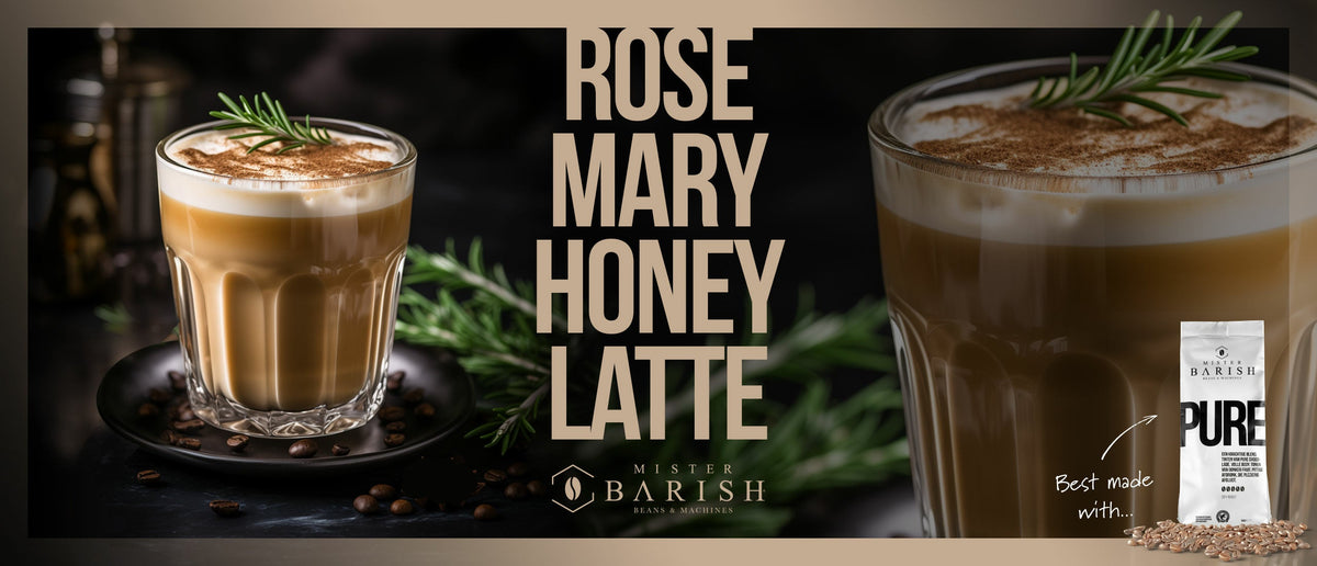 Latte romarin-miel : un café d'hiver aux accents salés