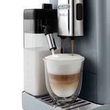 De'Longhi Rivelia Pebble Grey met €33 gratis koffie