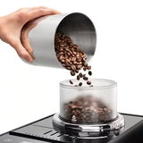 De'Longhi Rivelia Charcoal Black - bonenreservoir