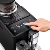 De'Longhi Rivelia Charcoal Black - touchscreen
