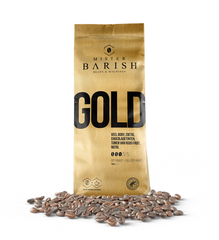 GOLD mister barish koffiebonen