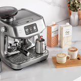 Sage Oracle Jet Acier Inoxydable avec 54 € de café offert et un Barista Pack d'une valeur de 169 € offert