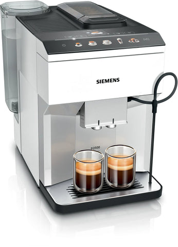 Siemens EQ.500 Classic - Licht zilver wit - TP515R02 met €54 gratis koffie én tot €100 cashback