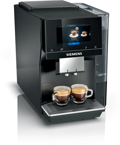 Siemens EQ.700 Classic - Midnite Argent Métallique - TP707R06 avec 49 € de café offert et 100 € de cashback