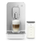 Smeg BCC13 koffiemachine - wit - melreservoir - latte