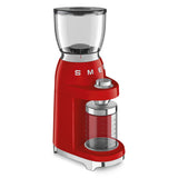 Smeg CGF11 Rouge - moulin à café avec 40 € de cashback