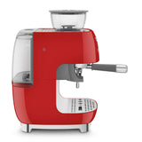 Smeg EGF03RDEU rood - zijkant