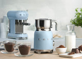 Smeg MFF11 Bleu pastel - mousseur à lait