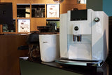 JURA E4 Piano White (EA) met €54 gratis koffie
