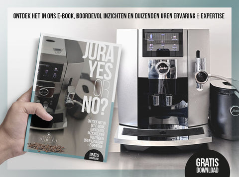 JURA E8 Piano Black (EB) met €54 gratis koffie