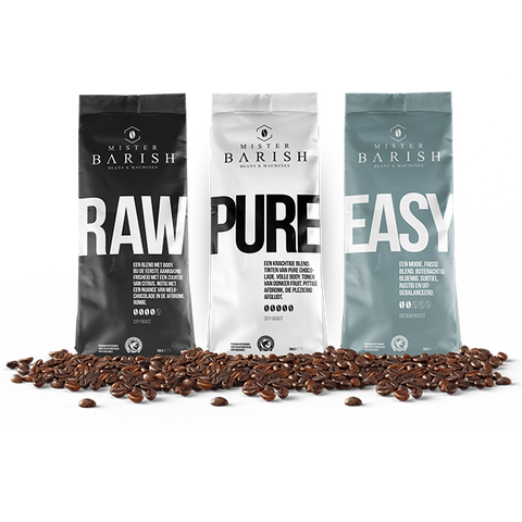 Proefpakket - Mister Barish koffiebonen - 3x 750gr