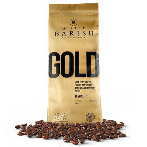 gold koffiebonen mister barish