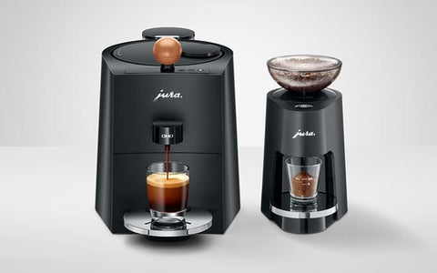 JURA ONO koffiemachine en P.A.G. koffiemolen