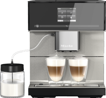 Miele CM7550 CoffeePassion koffiemachine Obsidiaanzwart