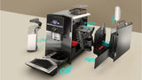 Siemens EQ.9 s400 TI924301RW koffiemachine binnenkant