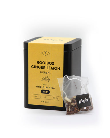 Rooibos Ginger Lemon - pip's - kruidenthee